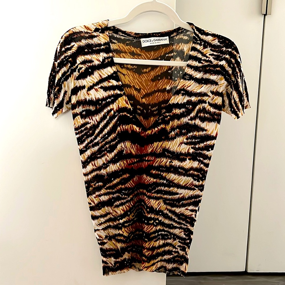 Vintage Dolce & Gabanna top. Fine knitted